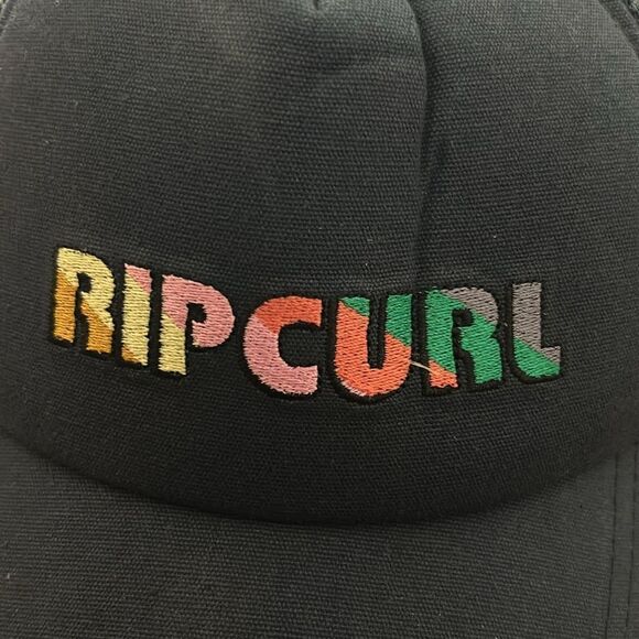 Rip curl new tags trucker hat with rainbow embroidered logo - Picture 7 of 7